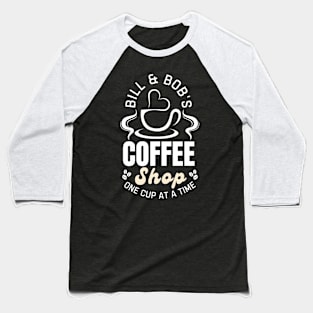 Coffeeshop Baseball T-Shirt